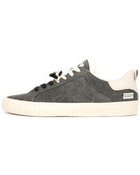 Springa | Unique Vulcanized Sneakers Italian Handmade - Wavy Suede Dark - Lyst
