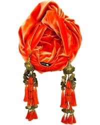 Julia Clancey - Jaffa Velour Dream Turban - Lyst