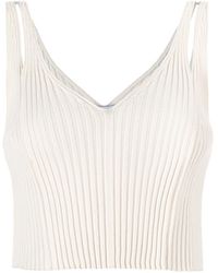 SALANIDA - Donna Ribbed Crop Top - Lyst