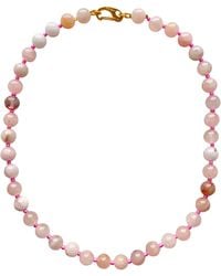 Smilla Brav - Rose Quartz Necklace Self-Love - Lyst