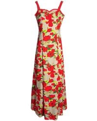 Couture to Your Door - Rose Floral Maxi Garden Dress - Lyst