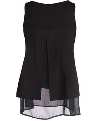 Conquista - Layered Sleeveless Top - Lyst