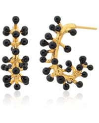 Milou Jewelry - Charlotte Hoop Earrings - Lyst
