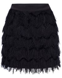 LAHIVE - Levi Fringe Skirt - Lyst