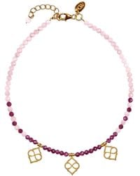 Charlotte's Web Jewellery - Marrakesh Sunrise Beaded Anklet - Lyst