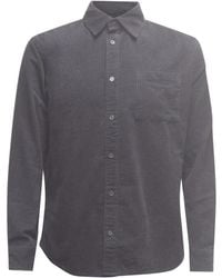 Vustra - Graphite Coastal Corduroy Button-Down Shirt - Lyst