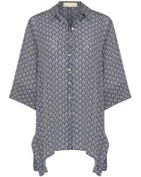Guinea London - Pure Silk Summer Top - Lyst