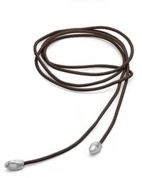 EVA REMENYI - Origin Bow Necklace - Lyst