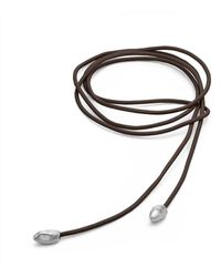 EVA REMENYI - Origin Bow Necklace - Lyst