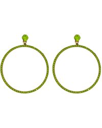 Vickisarge - The Jumbo Hoop Earrings - Lyst