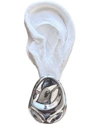 London Atelier Byproduct - Big Geometric Oval Earrings - Lyst