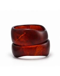 Hye Jane Jewelry - Tortoise Forma Bangle Set - Lyst
