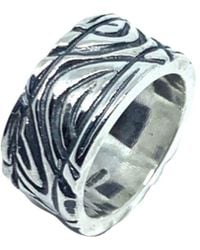 Tg-Jewellery by Tamara Gervasio - Le Linee Ring – Sterling Polish And Oxide - Lyst