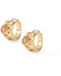 Retro Chic - Dawn Light Hoop Earrings - Lyst