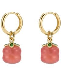 seree - Harvest Jade Stone Charm Earrings - Lyst