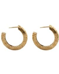 Gutta Design - Arc Earring Plated - Lyst