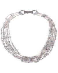 Saachi - Beaded Layered Necklace - Lyst