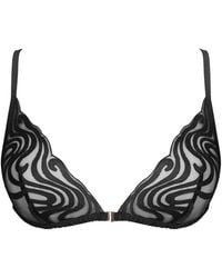 MONIQUE MORIN LINGERIE - Echo Triangle Bralette - Lyst