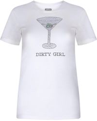 Marusiya London - Rhinestone Martini T-Shirt - Lyst