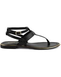 Rag & Co - Irene Flat Thong Sandals By Rag & Co - Lyst