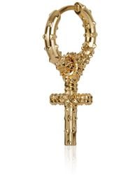 Kasun - Cross Hoop Earrings – - Lyst