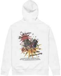 Anchor and Crew - If It's Nice Play It Twice Disco! Organic Cotton Embroidered Heavyweight Hoodie - Lyst