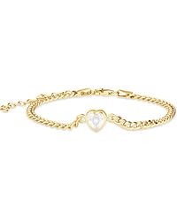 SHYMI - Fancy Shape On A Curb Chain Bracelet - Lyst