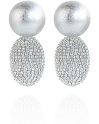Saule Label - Selena Clip-On Earrings - Lyst