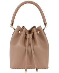 Saonara Brand - Neutrals Bucket Bag Moka Leather - Lyst