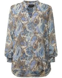 James Lakeland - Paisley Print Blouse - Lyst