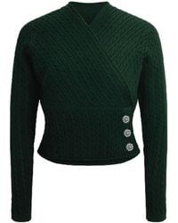 Roch Perel - Embellished Cable Wrap - Lyst