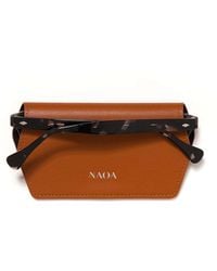 Naoa - Slim Glasses Case Cognac - Lyst