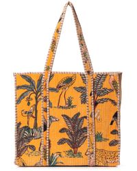 Conscious Yoga Collective - The Ultimate Jungle Velvet Tote - Lyst