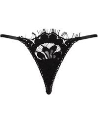 Belle -et-BonBon - Valentines Lace Super Soft Eyelash-Lace Thong Gift Wrapped - Lyst