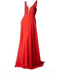 Ceylan Bcn - Sicilia Maxi Dress Rojo - Lyst