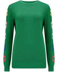 Sugarhill - Rita Sweater, Flower Sleeves - Lyst