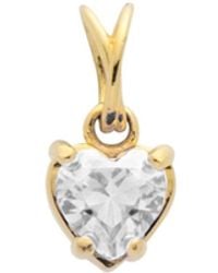 Belinda Jewelz - Topaz Heart Charm - Lyst