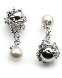 Kasun - Orb & Ivory Pearl Cufflinks - Lyst