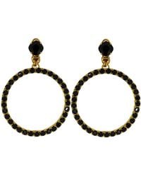 Vickisarge - The Medium Hoop Earrings - Lyst