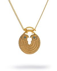 Ebru Jewelry - Guardian Eagle Medallion Necklace - Lyst
