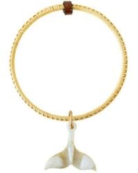 Whale Tail Weaving - Neutrals The Nautically Charmed Cabin Boy Bangle - Lyst