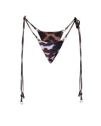 Animal - Serengeti Reversible Bikini Bottom - Lyst