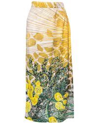 ARTISTA - Fennel Midi Pencil Skirt - Lyst