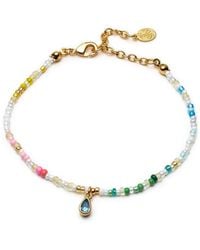 With Love Darling - Drop Pearl Bracelet - Lyst