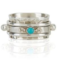 Charlotte's Web Jewellery - Rajput Serenity Spinning Ring - Lyst