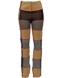 Paloma Lira - Patchwork Knitwear Upcycled Pants - Lyst