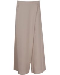 Mirimalist - Neutrals Sand Loose Pants Ecru - Lyst