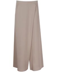 Mirimalist - Neutrals Sand Loose Pants Ecru - Lyst