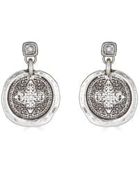 Loni Paul Jewelry - Filagree Coin Earring - Lyst