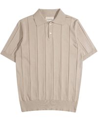 Far Afield - Neutrals Jacobs Knit Polo - Lyst